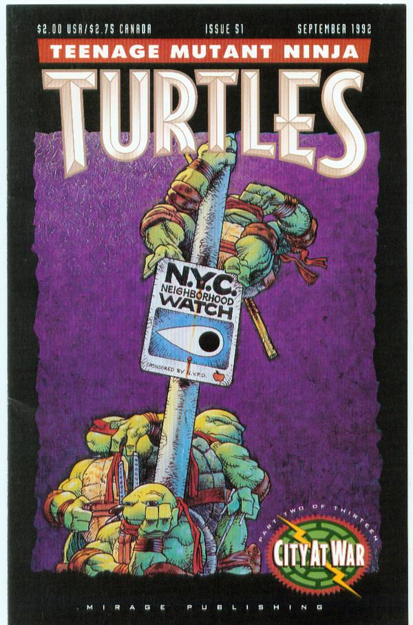 Teenage Mutant Ninja Turtles #51