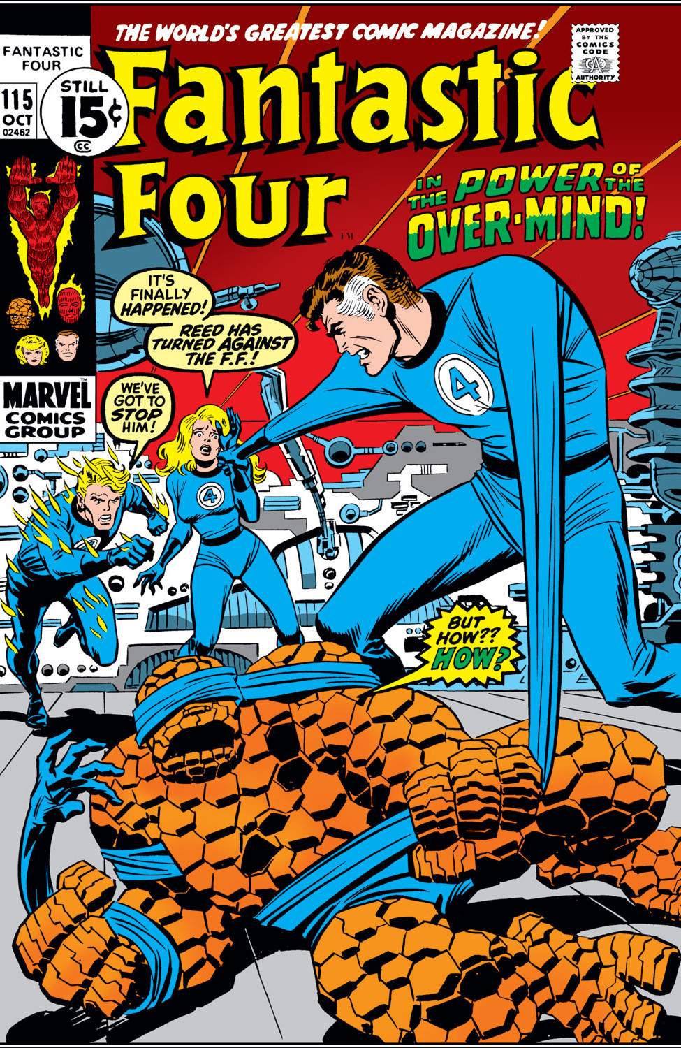 Fantastic Four #115 cover