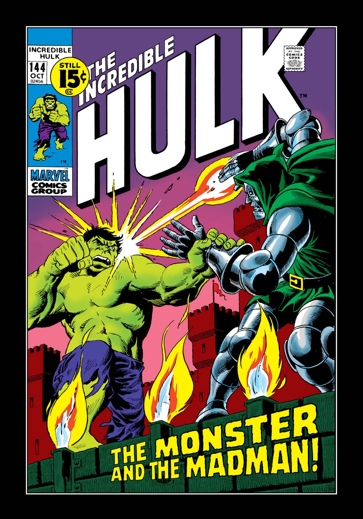 The Incredible Hulk #144 cover