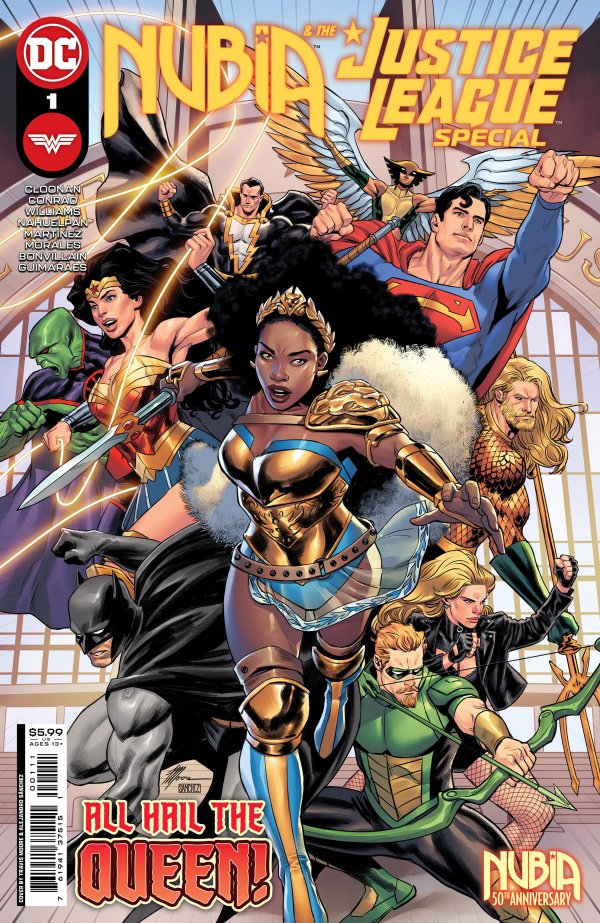Nubia & the Justice League Special #1 cover