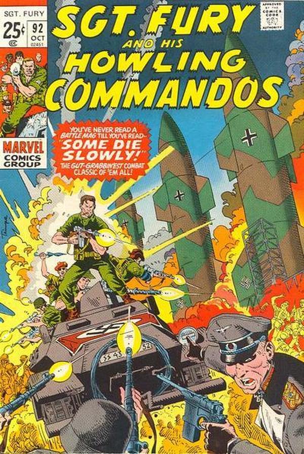 Sgt. Fury #92 cover