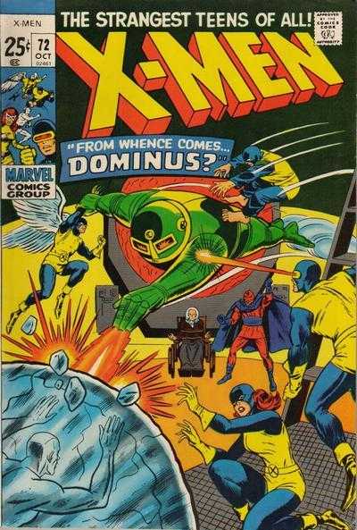 The X-Men #72 cover