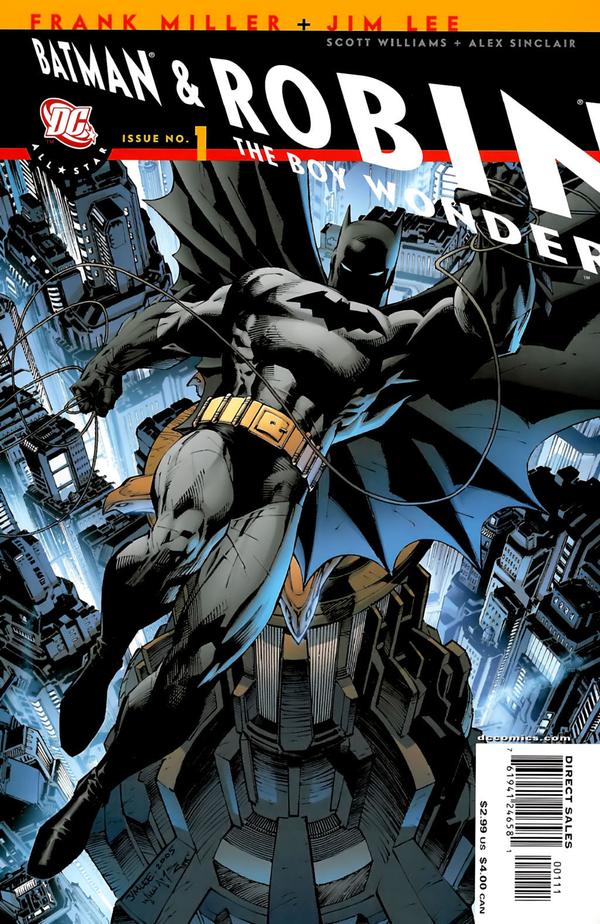 All Star Batman & Robin, the Boy Wonder #1 cover