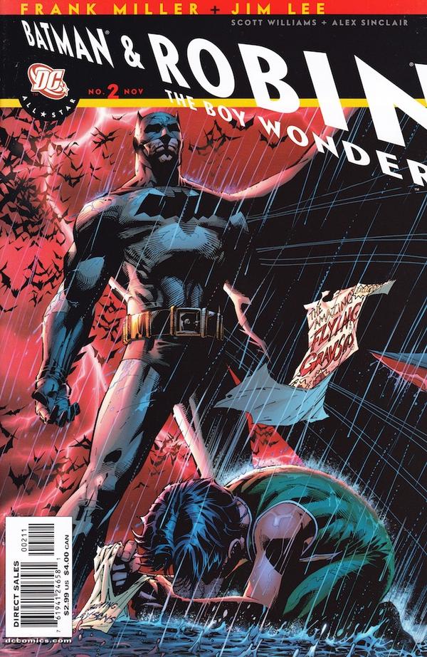All Star Batman & Robin, the Boy Wonder #2 cover