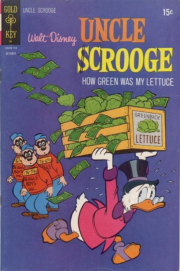 Walt Disney Uncle Scrooge #95 cover