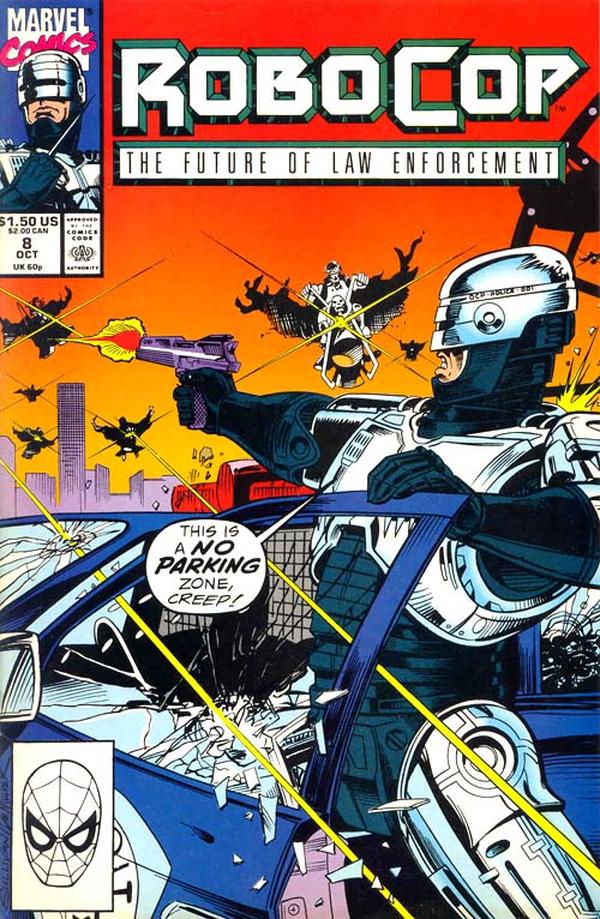 RoboCop #8 cover