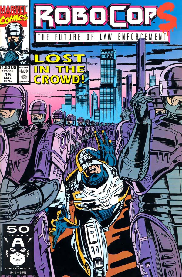 RoboCop #15 cover