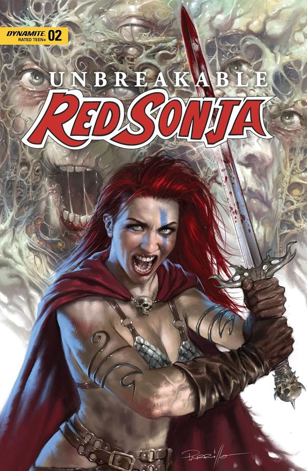 Unbreakable Red Sonja #2 cover