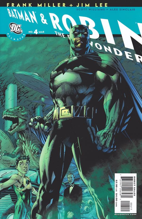 All Star Batman & Robin, the Boy Wonder #4 cover