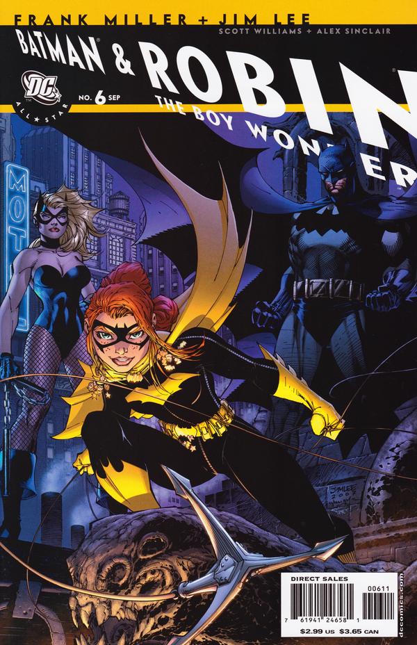 All Star Batman & Robin, the Boy Wonder #6 cover