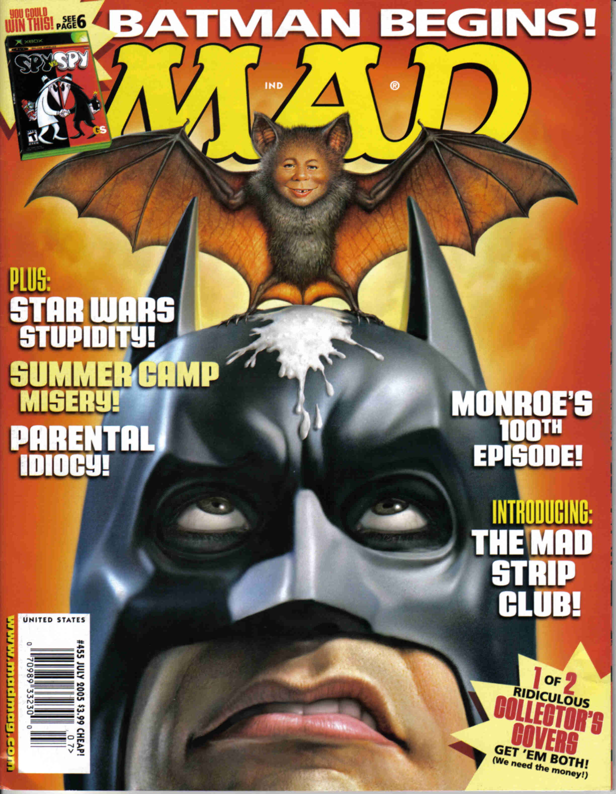 Mad #455 cover