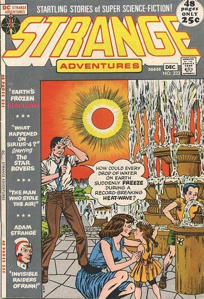 Strange Adventures #233 cover
