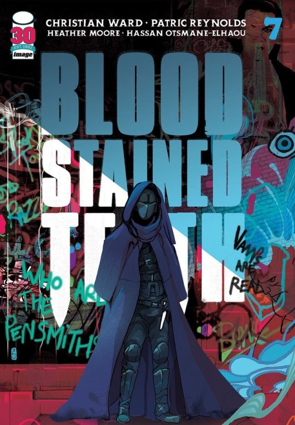 Blood Stained Teeth #7 cover
