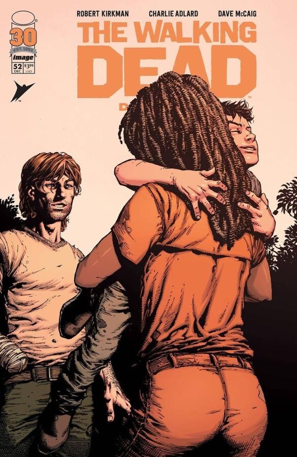 The Walking Dead Deluxe #52 cover