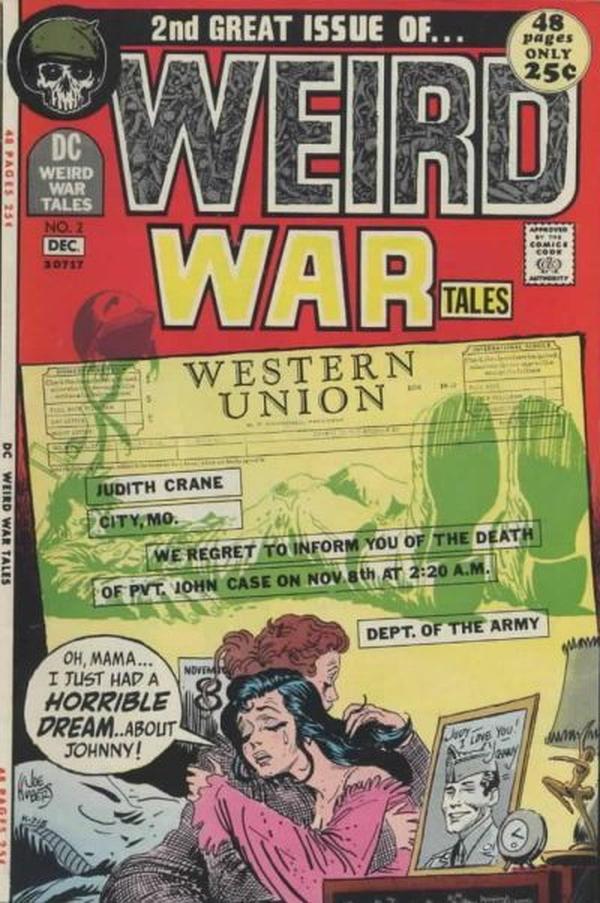 Weird War Tales #2 cover