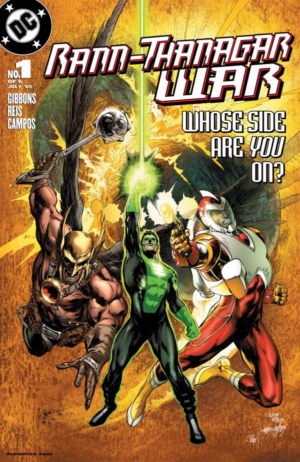 Rann / Thanagar War #1 cover