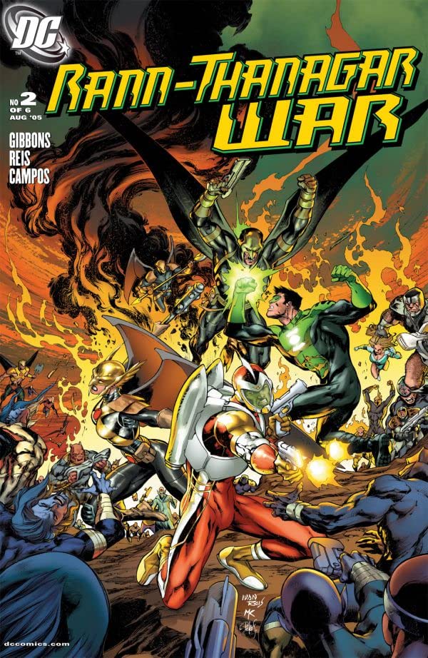 Rann / Thanagar War #2 cover