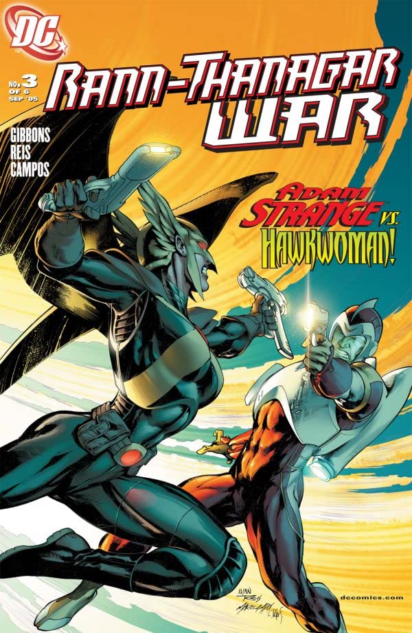 Rann / Thanagar War #3 cover