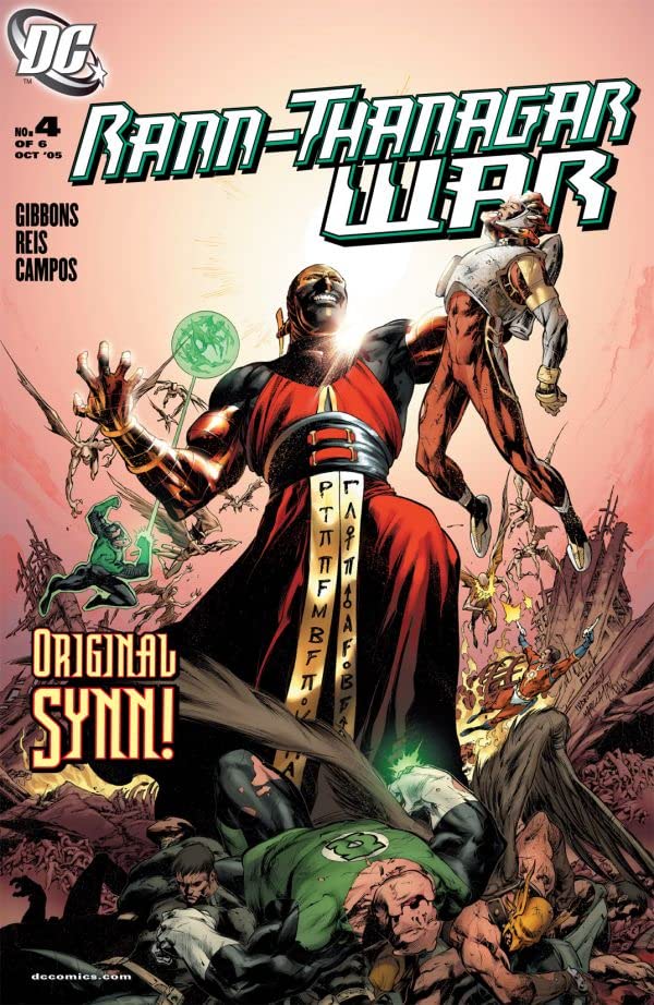 Rann / Thanagar War #4 cover