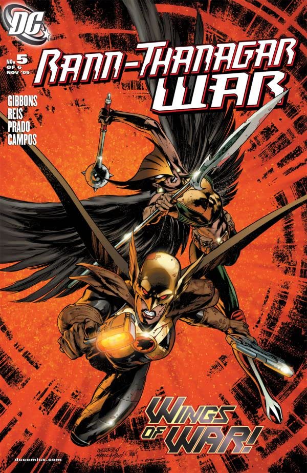 Rann / Thanagar War #5 cover