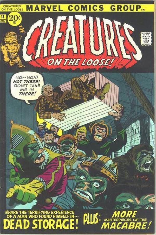 Creatures on the Loose #14 cover