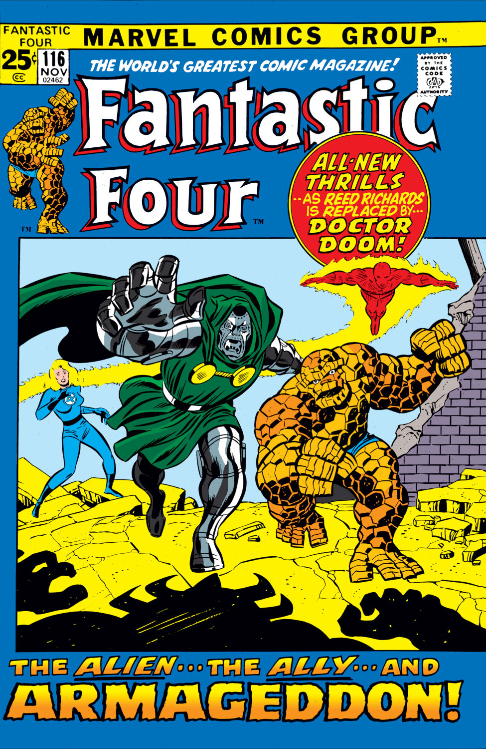 Fantastic Four #116 cover