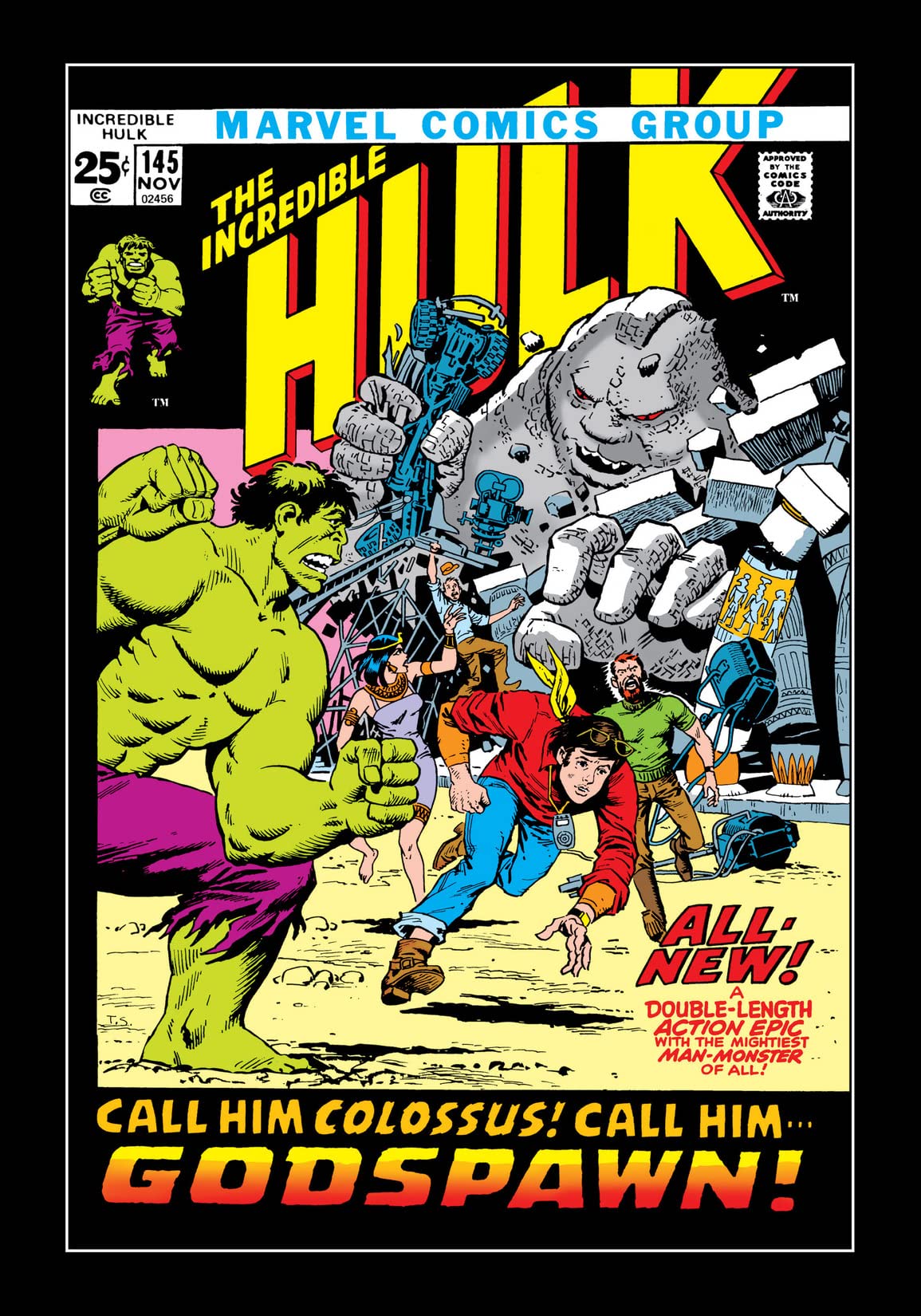 The Incredible Hulk #145 cover