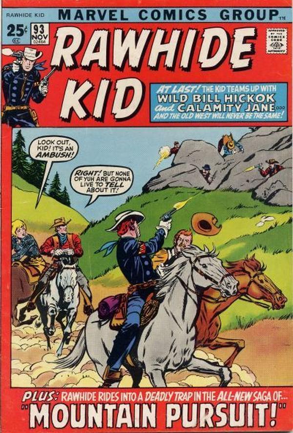 The Rawhide Kid #93 cover