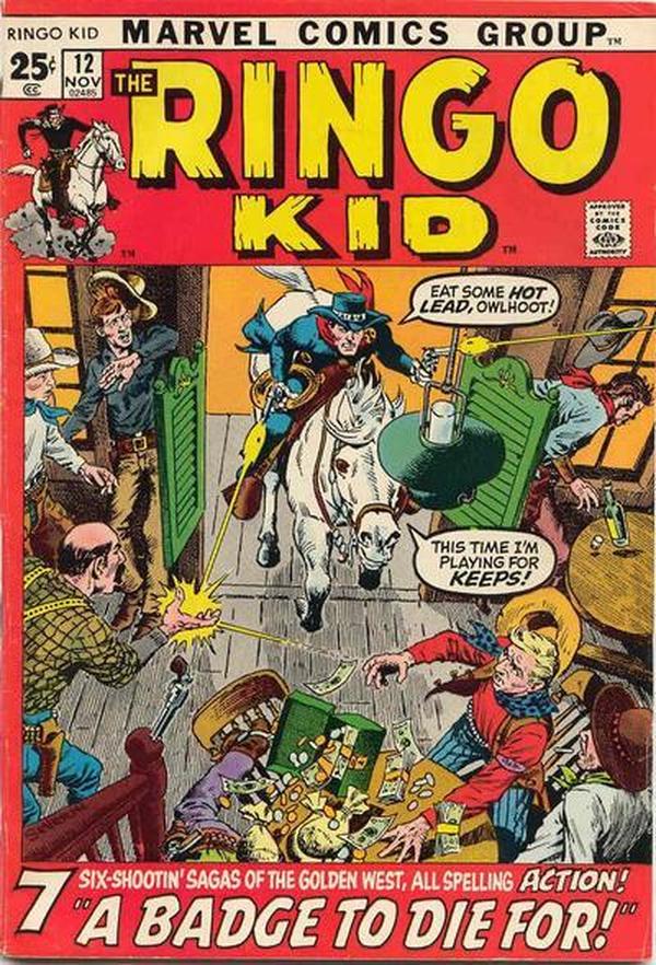 The Ringo Kid #12 cover