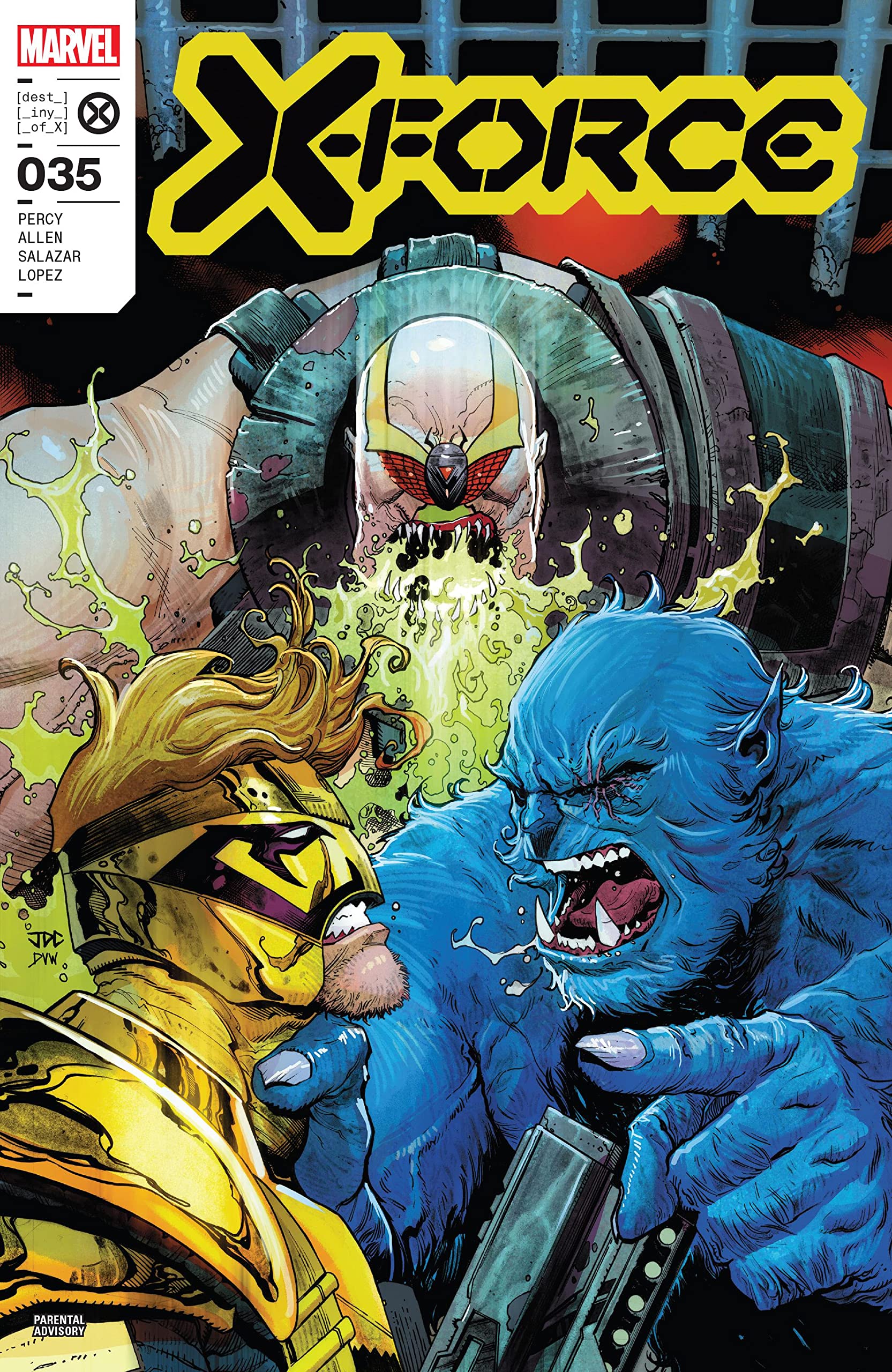 X-Force #35 cover