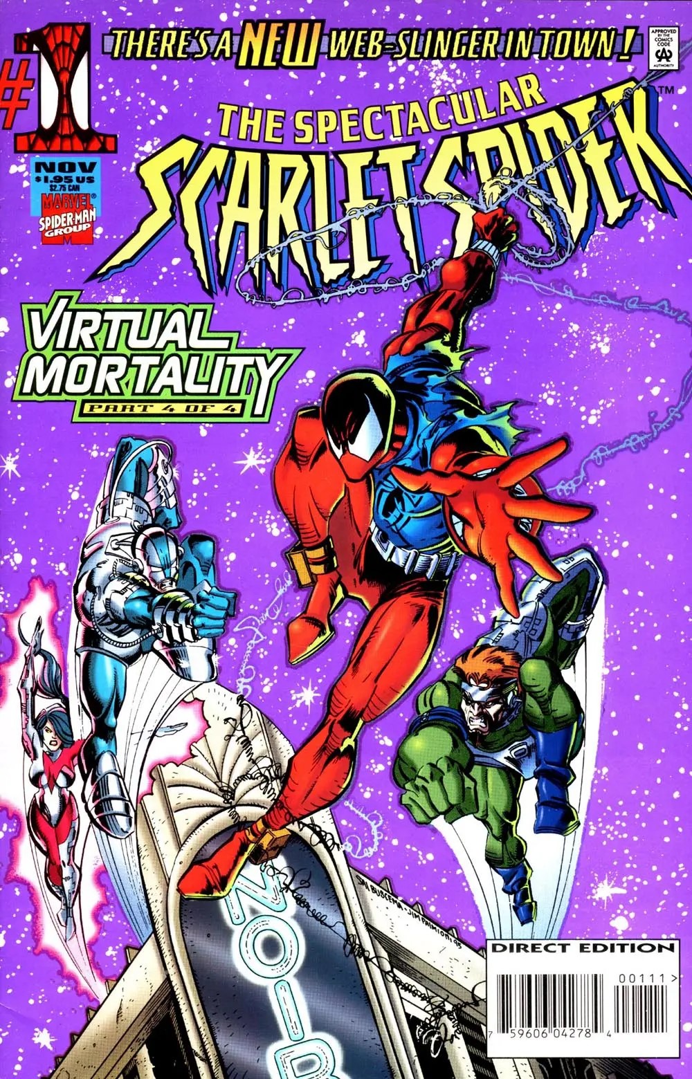 Spectacular Scarlet Spider #1 cover