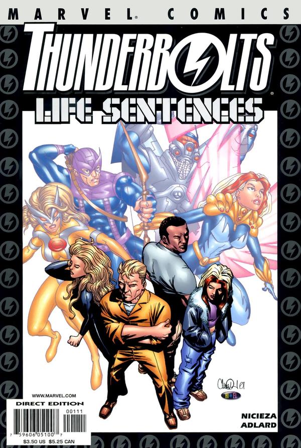 Thunderbolts: Life Sentences #1 cover