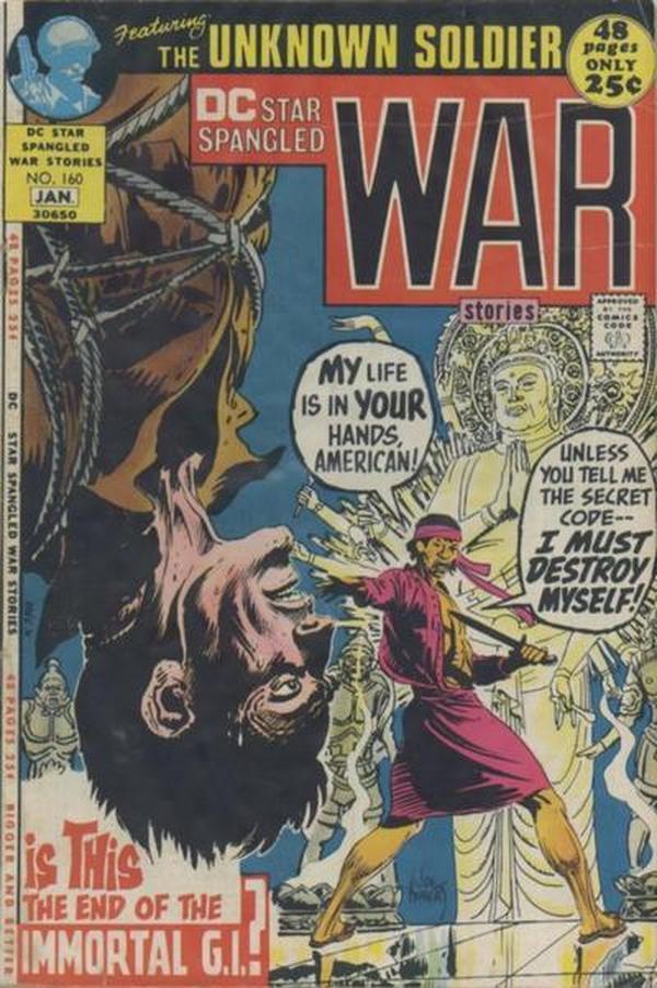 Star Spangled War Stories #160 cover