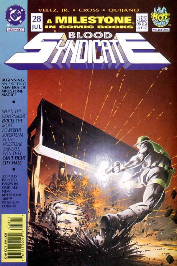 Blood Syndicate #28 cover