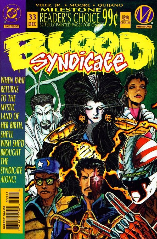 Blood Syndicate #33 cover