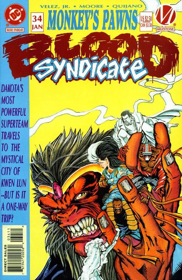 Blood Syndicate #34 cover