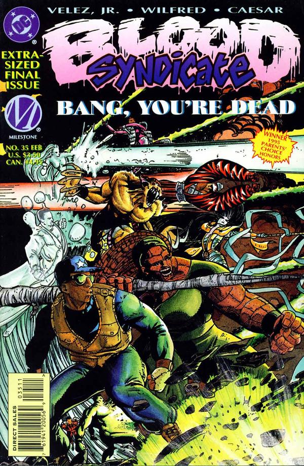Blood Syndicate #35 cover