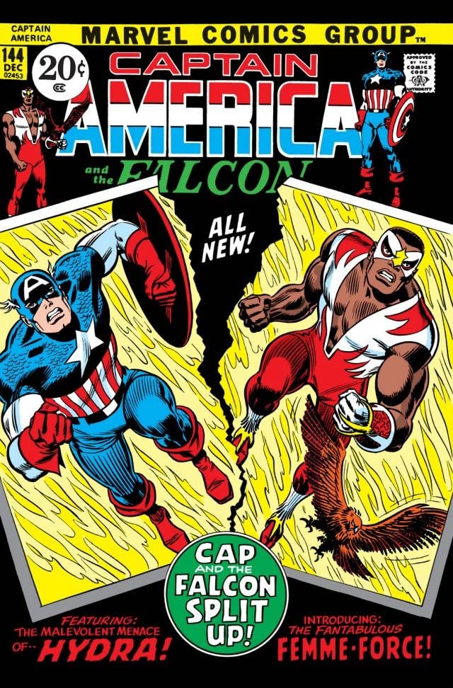 Captain America #144 cover