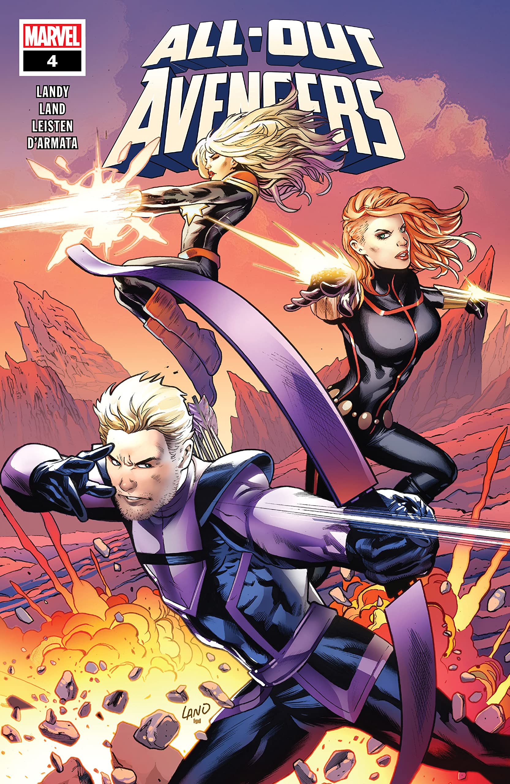 All-Out Avengers #4 cover