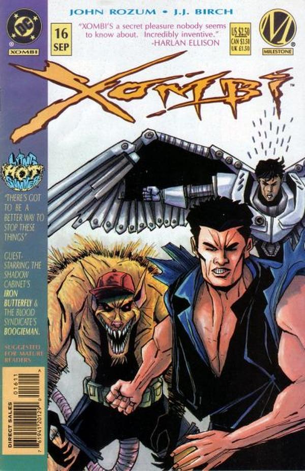 Xombi #16 cover