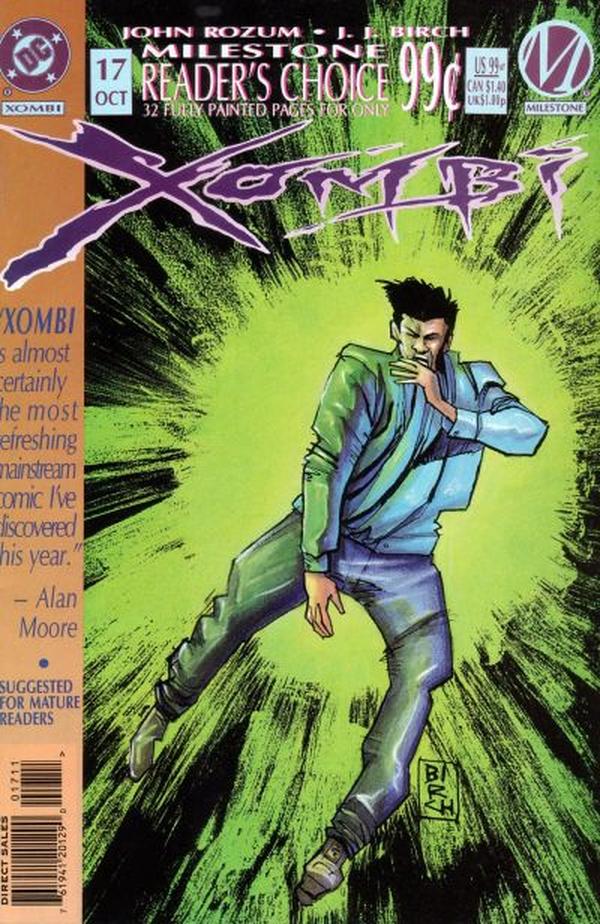 Xombi #17 cover