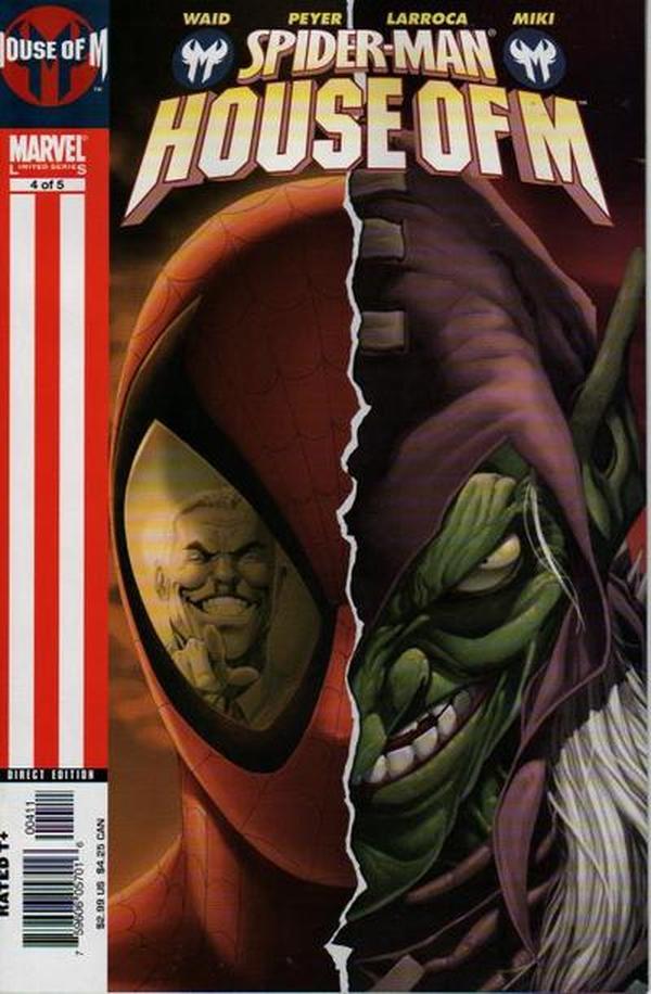 Spider-Man: House of M #4 cover