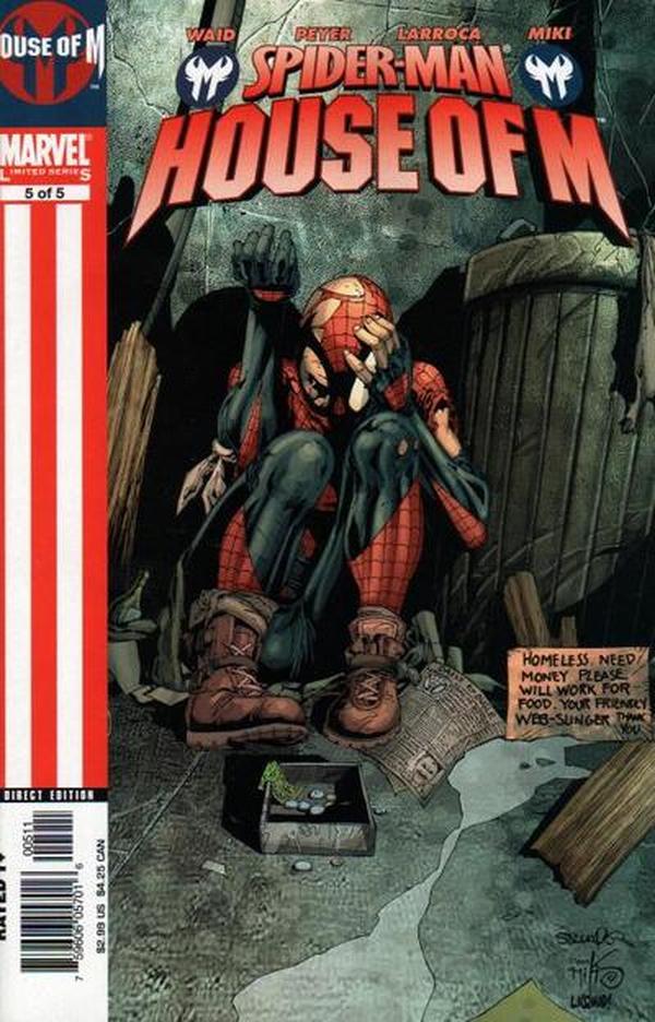 Spider-Man: House of M #5 cover