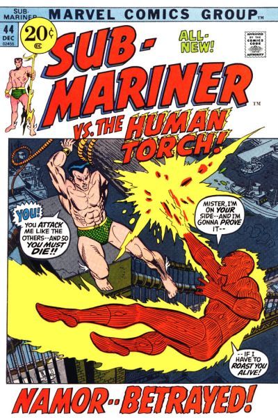 Sub-Mariner #44 cover