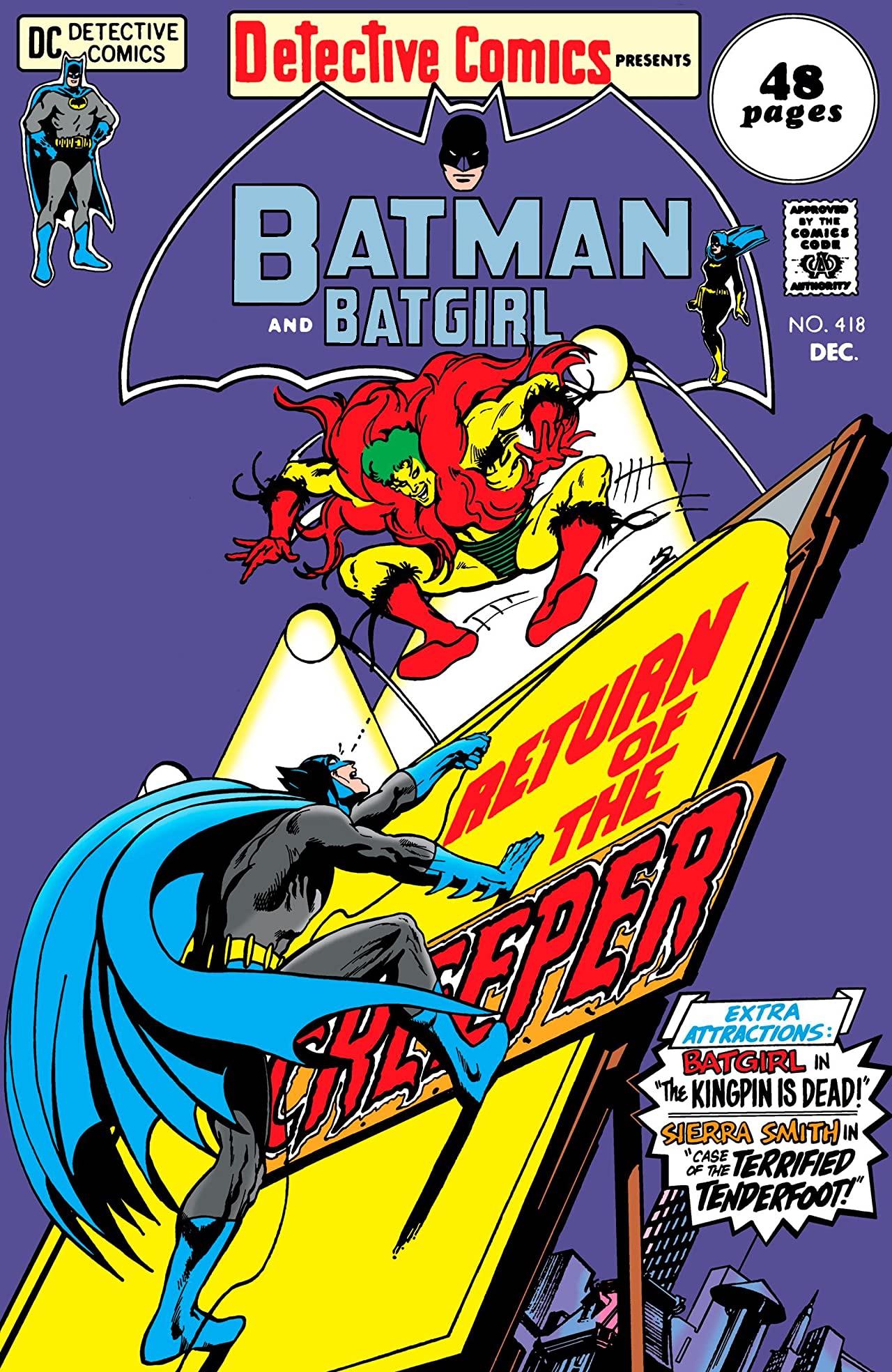 Detective Comics #418 cover