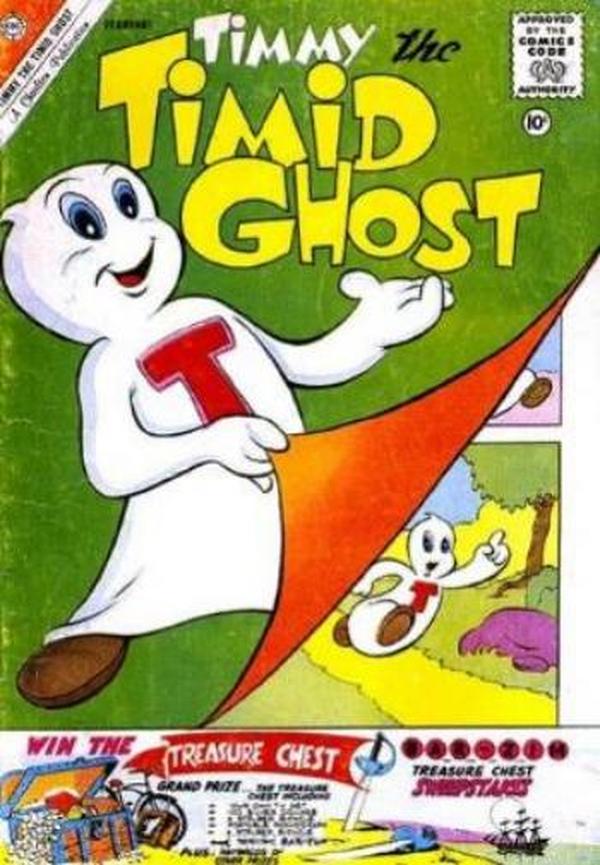 Timmy the Timid Ghost #25 cover