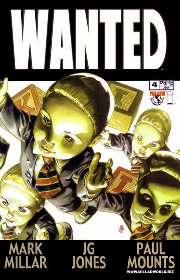 Wanted #4 cover