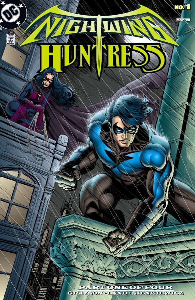 Nightwing and Huntress #1 cover