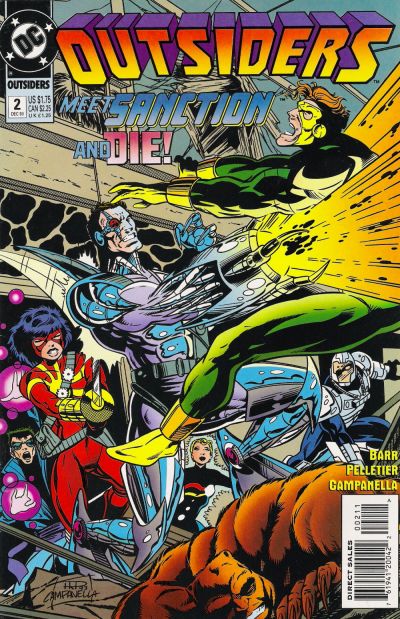 Outsiders #2 cover