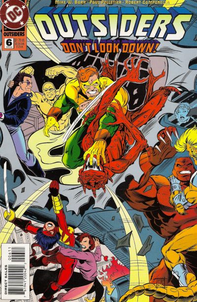 Outsiders #6 cover